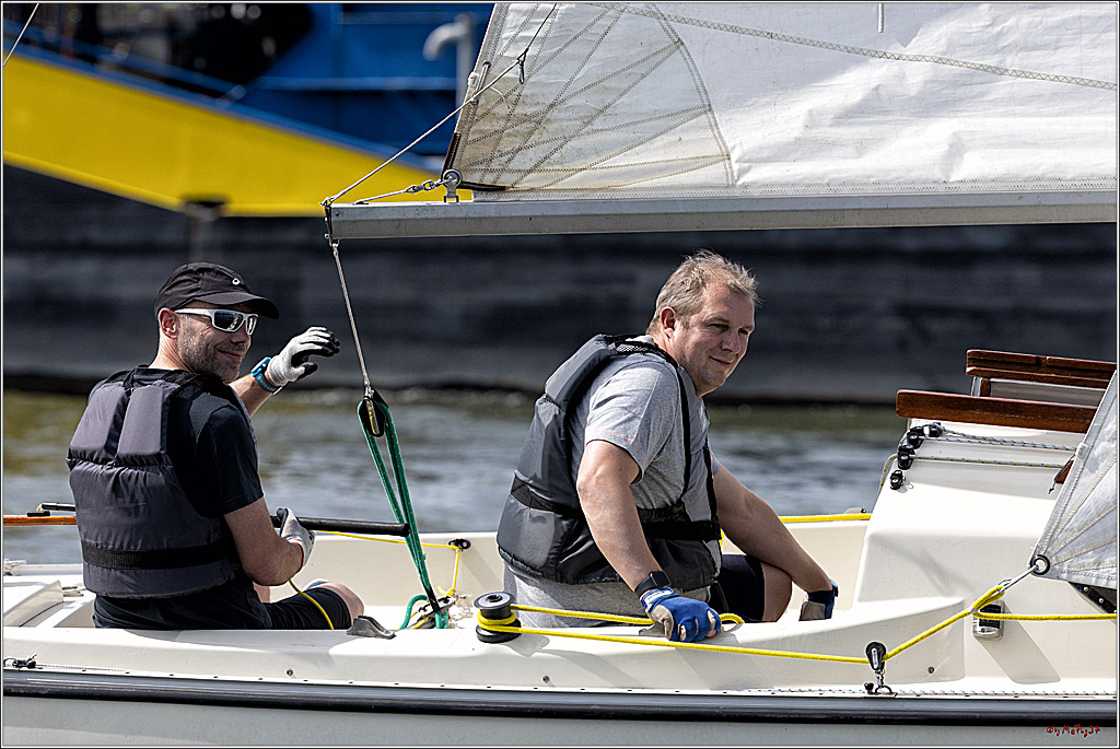 100 Jahre Rheinwoche 2022 - 1. Wettfahrt Porz - Hitdorf, 03.06.2022,